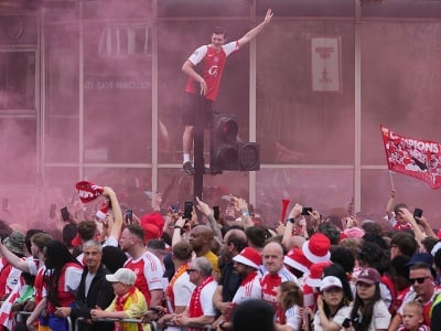 Majstrovské oslavy Arsenalu FC