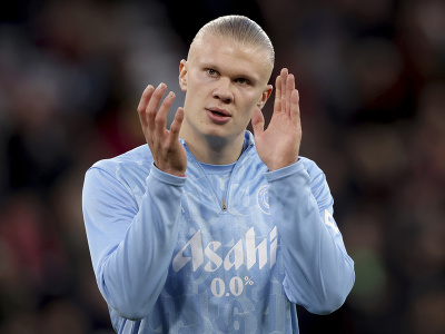 Nórsky útočník Erling Haaland