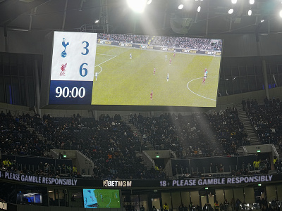 Pohľad na divoké skóre šlágra Tottenhamu s Liverpoolom