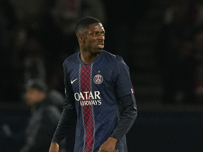 Hráč Ousmane Dembélé z