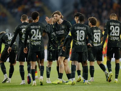 Gólové oslavy futbalistov PSG