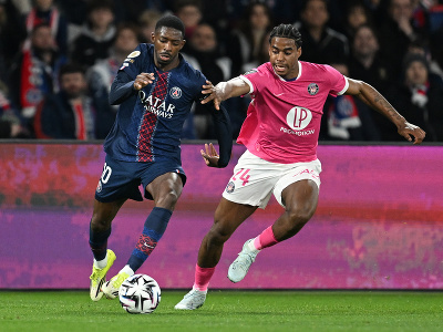 Hráč PSG Ousmane Dembele