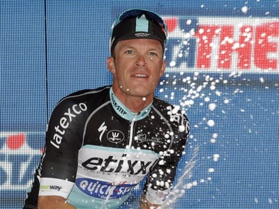 Na snímke belgický cyklista Iljo Keisse
