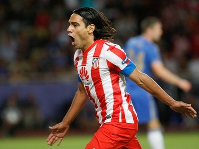 Radamel Falcao sa teší z gólu