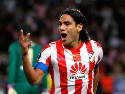 Radamel Falcao sa teší z gólu