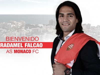 Radamel Falcao sa definitívne stal posilou AS Monaco