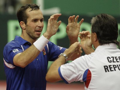 Radek Štepánek, Davis Cup, Česko - Argentína, 12.7.2009