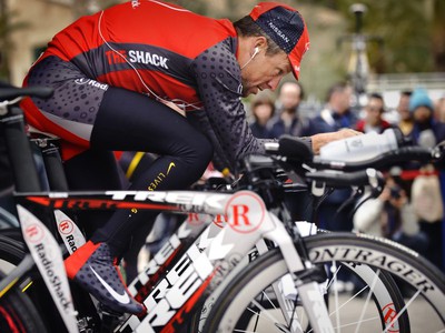 Lance Armstrong slávne Giro