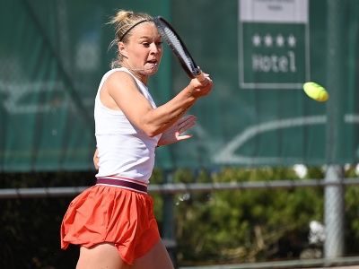 Na snímke slovenská tenistka Radka Zelníčková