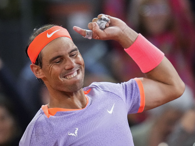 Rafael Nadal sa raduje po triumfe