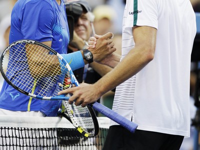 Rafael Nadal a Andy