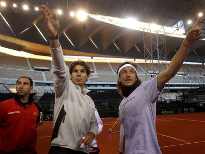 Rafael Nadal a Juan