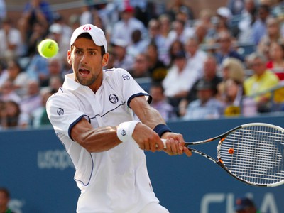 Novak Djokovič vo finále US Open