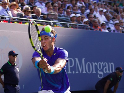 Rafael Nadal vo finále US Open