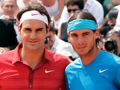 Roger Federer a Rafael Nadal