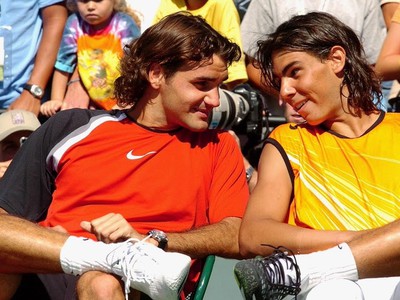 Federer a Nadal na začiatku rivality