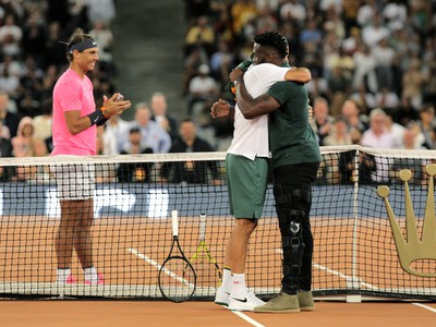 Siya Kolisi, Roger Federer a Rafael Nadal