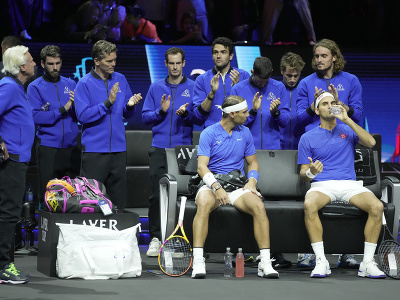 Rozlúčkový zápas Rogera Federera vo štvorhre s Rafaelom Nadalom