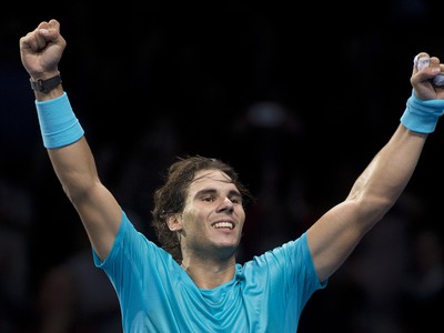 Rafael Nadal po triumfe nad Berdychom