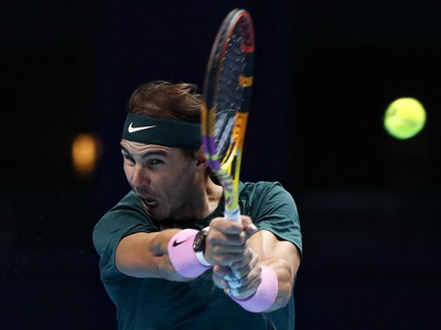 Španielsky tenista Rafael Nadal na Turnaji majstrov