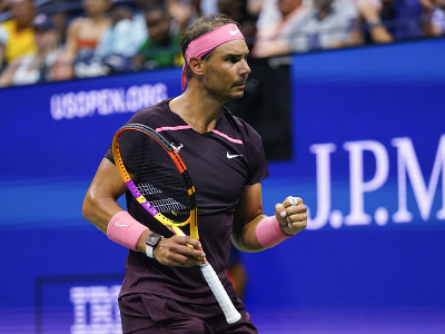 Rafael Nadal počas 2. kola US Open