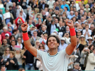 Rafael Nadal sa raduje z postupu do finále