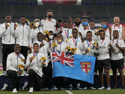  Reprezentanti Fidži triumfovali
