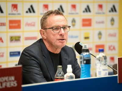 Tréner rakúskej reprezentácie Ralf Rangnick
