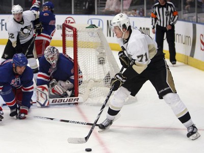 Malkin pred bránkou Rangers bol veľkým nebezpečenstvom