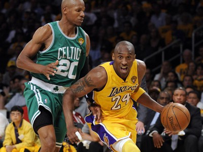 Ray Allen a Kobe Bryant