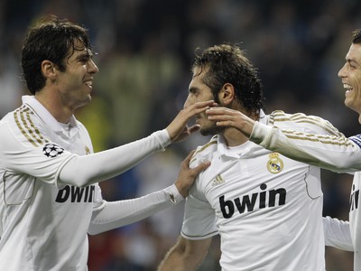 Kaká, Hamit Altintop a Cristiano Ronaldo