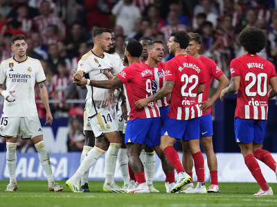 Roztržka medzi hráčmi Realu Madrid a Atlética Madrid