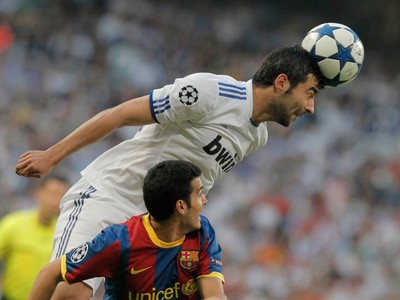 Raul Albiol a Pedro Rodriguez 