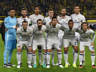 Úvodná zostava Realu Madrid v šlágri s Dortmundom