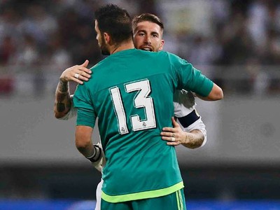 Sergio Ramos a hrdina Realu brankár Casilla