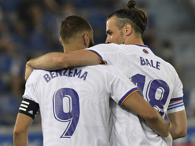 Karim Benzema a Gareth Bale