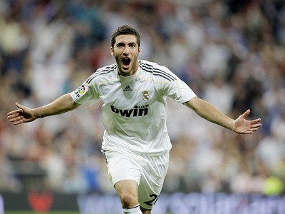 Higuaín oslavuje gól do siete Getafe