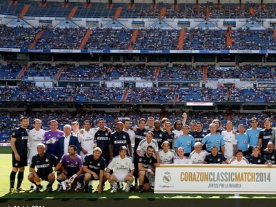 Legendy Realu Madrid a Interu Miláno si zmerali sily v charitatívnom zápase Corazón Classic