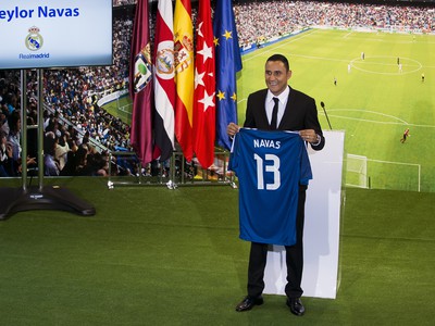 Real Madrid predstavil brankára Keylora Navasa
