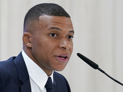 Francúzsky futbalista Kylian Mbappé