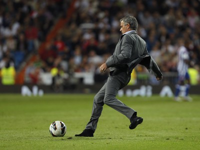 Jose Mourinho v akcii