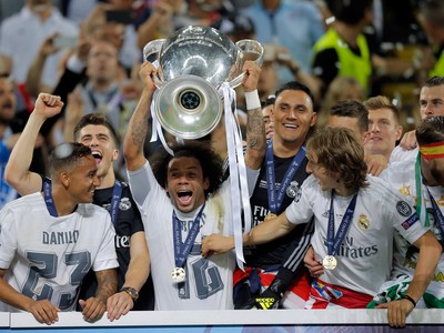 Marcelo s trofejou Ligy majstrov