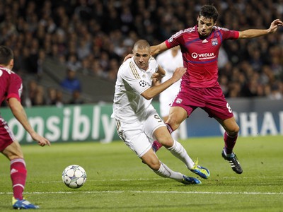 Real Madrid si po výhre nad Lyonom zabezpečil postup do ďalšej fázy Ligy majstrov