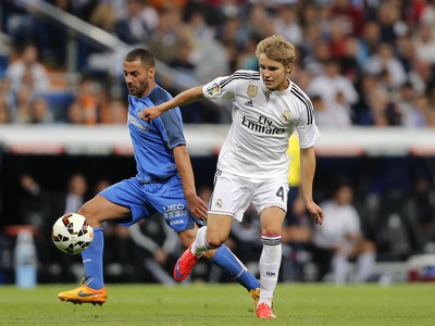 Martin Ödegaard si debut za Real užíval
