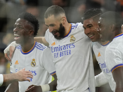 Radosť futbalistov Realu Madrid