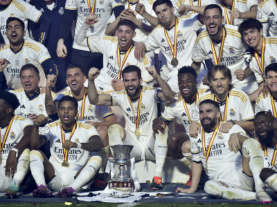Futbalisti Realu Madrid získali trinásty španielsky Superpohár