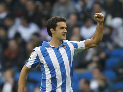 Trojgólový strelec San Sebastiánu Xabi Prieto 