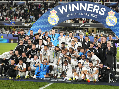 Hráči Realu Madrid sa stali víťazmi Superpohára UEFA
