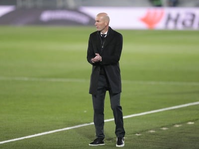 Tréner Realu Madrid Zinedine Zidane