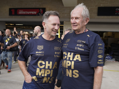 Mocní muži Red Bullu - Christian Horner a Helmut Marko